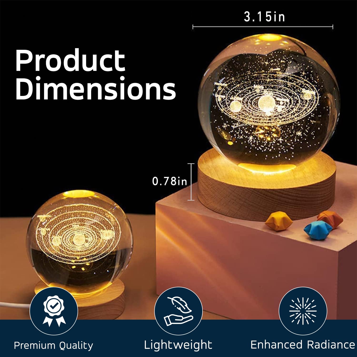 Solar system Night Light 